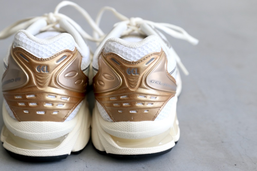 unisexASICS (å) "GEL-KAYANO 14 WHITE/CREAM"