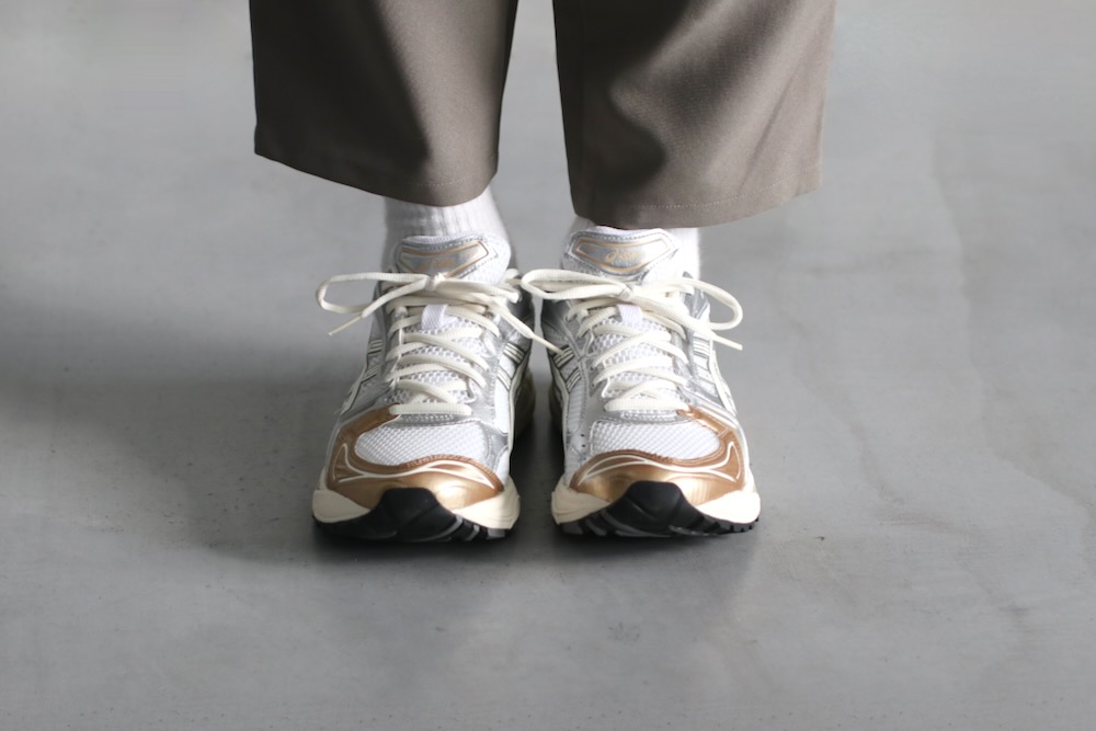 [20%OFF] ��unisex��ASICS (�����å���) "GEL-KAYANO 14 WHITE/CREAM"