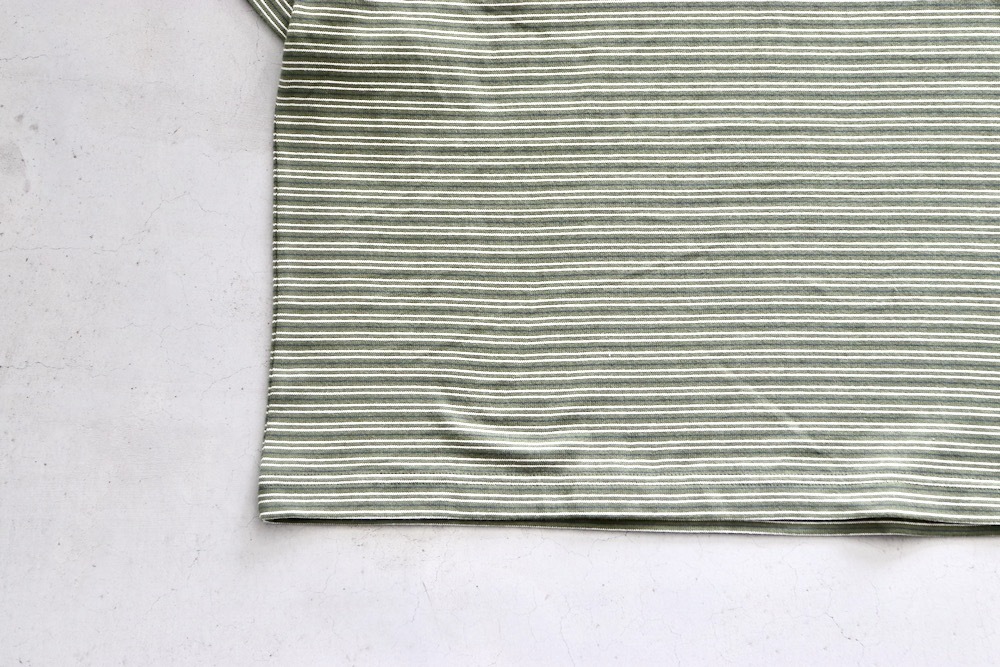 EVCON (ӥ) "BORDER WIDE S/S T-SHIRT"