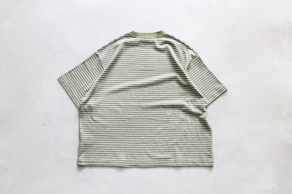 EVCON (ӥ) "BORDER WIDE S/S T-SHIRT"