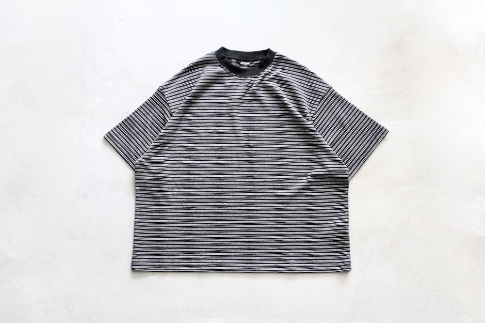 EVCON (ӥ) "BORDER WIDE S/S T-SHIRT"