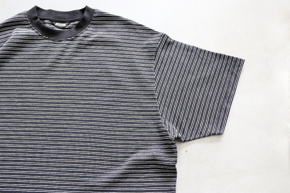 EVCON (ӥ) "BORDER WIDE S/S T-SHIRT"