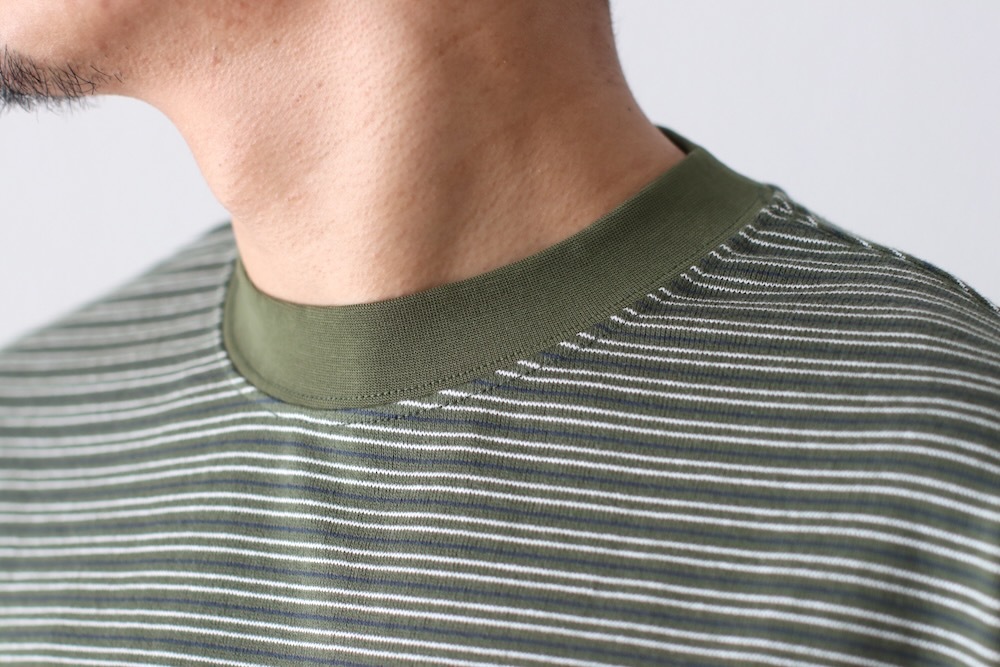 EVCON (ӥ) "BORDER WIDE S/S T-SHIRT"