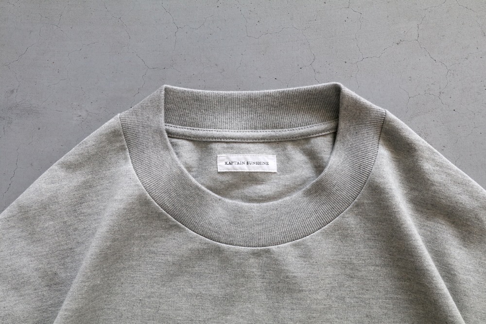 KAPTAIN SUNSHINE(����ץƥ󥵥󥷥㥤��) "Suvin Supima Tube Half-sleeve Tee Heavy"