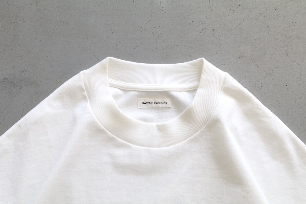KAPTAIN SUNSHINE(����ץƥ󥵥󥷥㥤��) "Suvin Supima Tube Half-sleeve Tee Heavy"