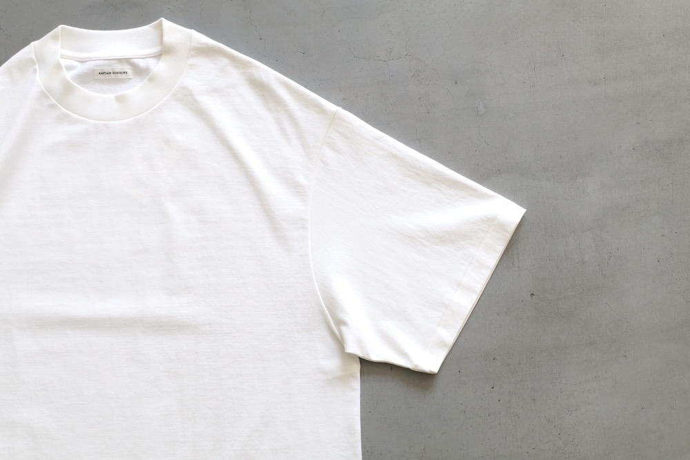 KAPTAIN SUNSHINE(����ץƥ󥵥󥷥㥤��) "Suvin Supima Tube Half-sleeve Tee Heavy"