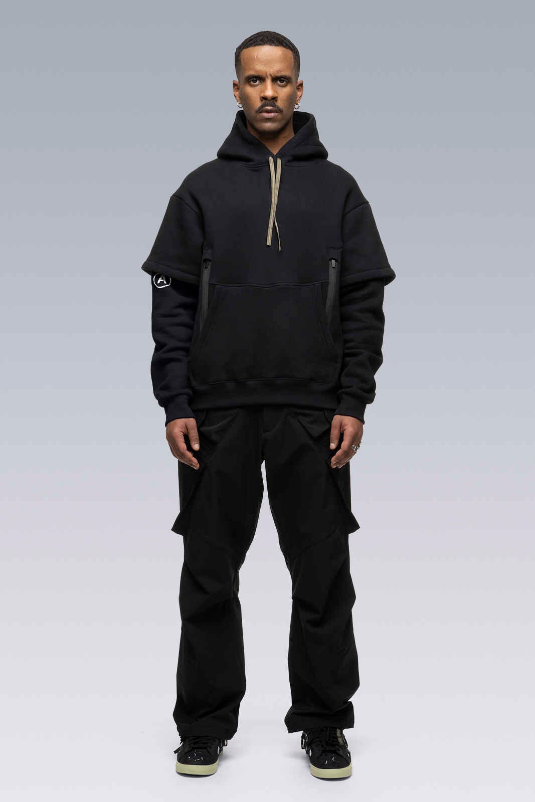 ACRONYM(�������˥���) "S34-PR ORGANIC COTTON HOODED SWEATSHIRT"