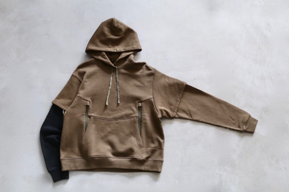ACRONYM(�������˥���) "S34-PR ORGANIC COTTON HOODED SWEATSHIRT"