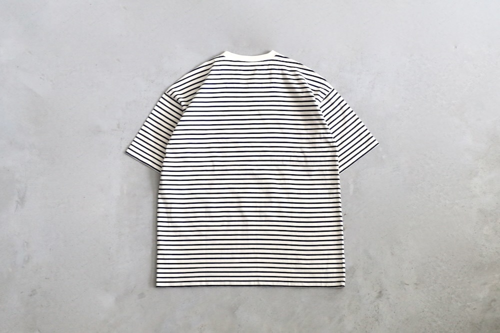 [20% > 30%OFF] ts(s) (�ƥ�����������) "Disconnection Line T-shirt - Horizontal Stripe High Density Cotton Jersey"