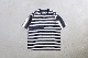 [20% > 30%OFF] ts(s) (�ƥ�����������) "Disconnection Line T-shirt - Horizontal Stripe High Density Cotton Jersey"