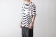 [20% > 30%OFF] ts(s) (�ƥ�����������) "Disconnection Line T-shirt - Horizontal Stripe High Density Cotton Jersey"