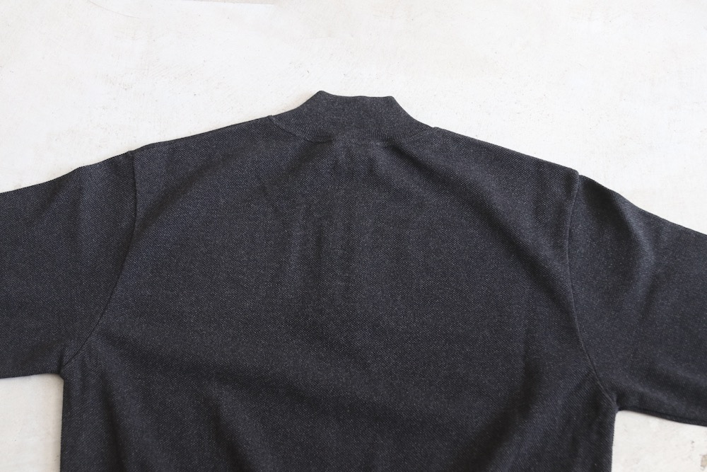 crepuscule(����ץ����塼��) "Light Moss Stitch Half Zip P/O"