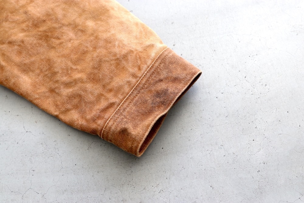 Needles(�ˡ��ɥ륺) "Zipped Work Jacket - Duck Canvas / Kakishibu Dye"