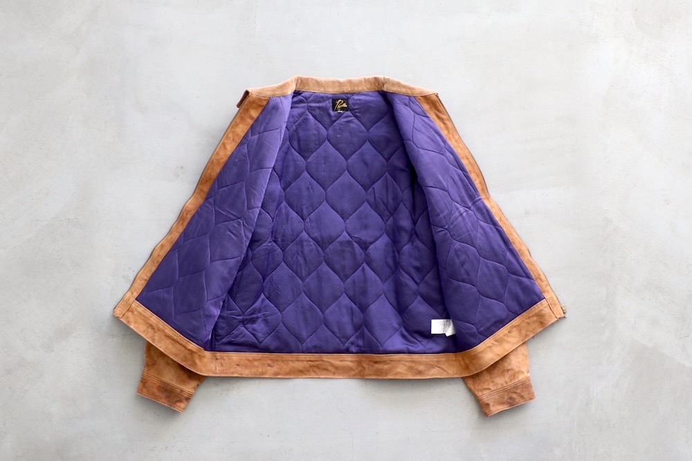 Needles(�ˡ��ɥ륺) "Zipped Work Jacket - Duck Canvas / Kakishibu Dye"