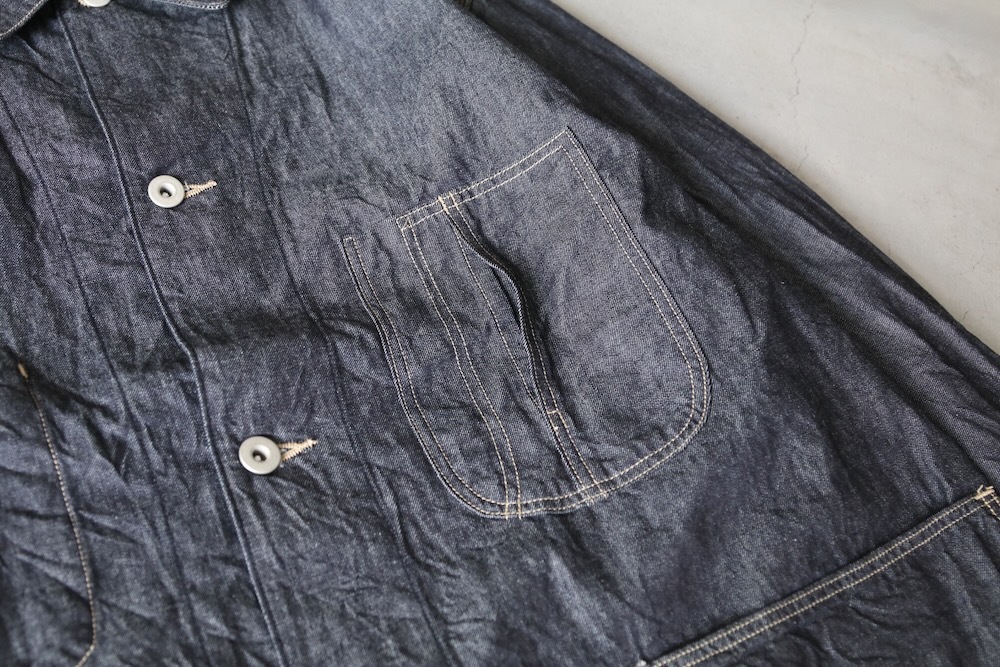 blurhms ROOTSTOCK(�֥顼�ॹ �롼�ĥ��ȥå�) "Light oz Denim Coverall"