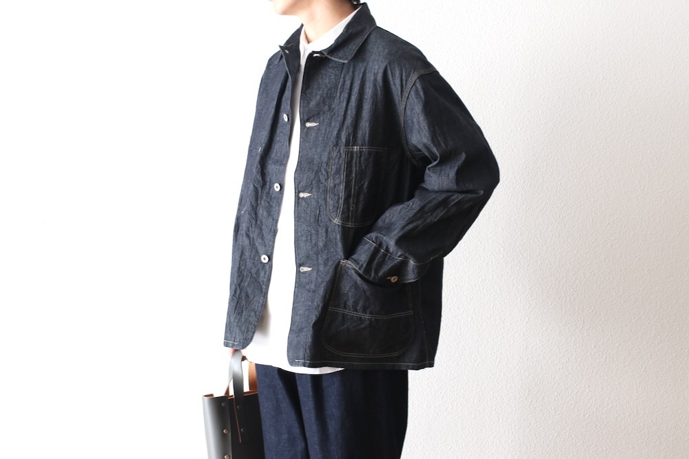 blurhms ROOTSTOCK(�֥顼�ॹ �롼�ĥ��ȥå�) "Light oz Denim Coverall"