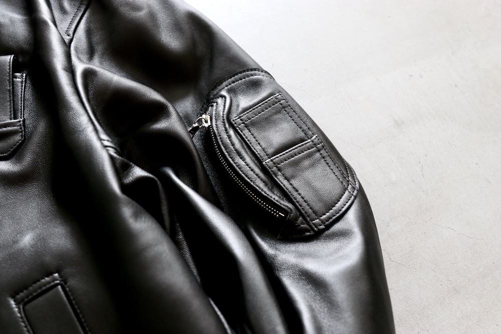 ssstein(���奿����) "SHEEP LEATHER FLIGHT JACKET ST.1219"