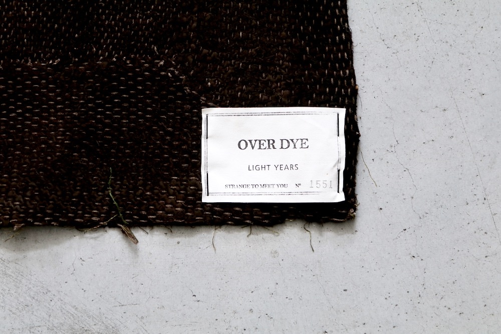 LIGHT YEARS(ライト イヤーズ) “VINTAGE QUILT -OVER DYE 1551