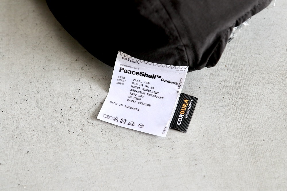 ��9.29 Release��SATISFY(���ƥ����ե���) "PeaceShell Cordura Trail Cap"