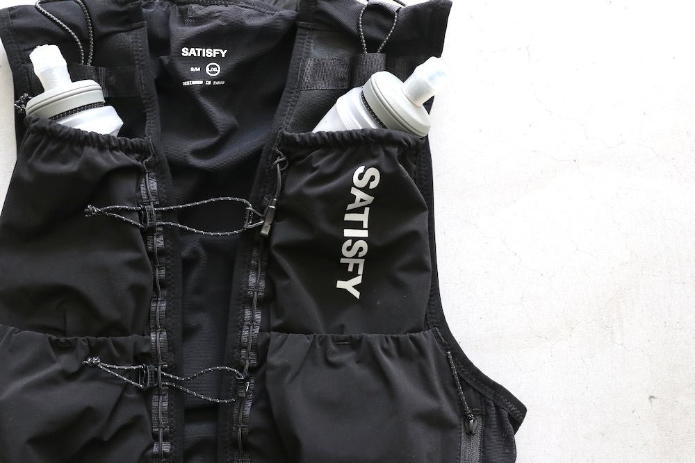 SATISFY(���ƥ����ե���) "TechSilk Drift Cordura 5L Hydration Vest"