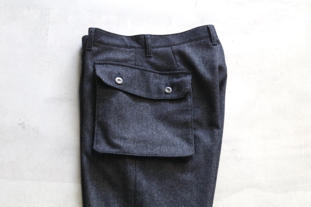 itten. (���åƥ�) "itten 23 Old Style Cargo Trousers -Wool Herringbone-"