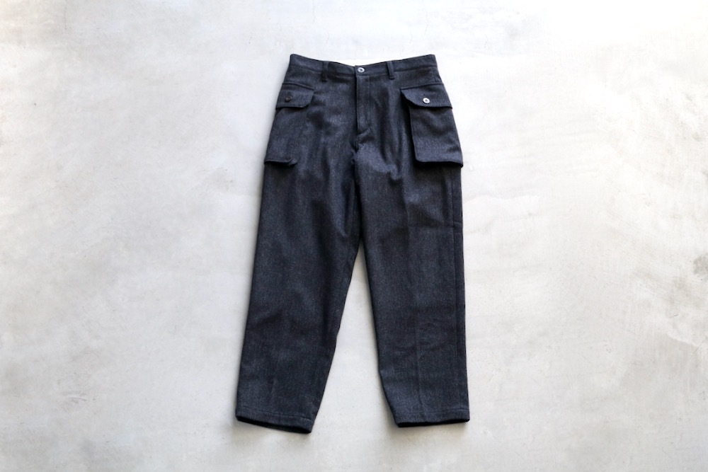 itten. (���åƥ�) "itten 23 Old Style Cargo Trousers -Wool Herringbone-"