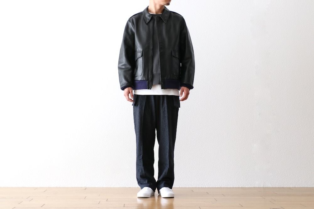 itten. (���åƥ�) "itten 23 Old Style Cargo Trousers -Wool Herringbone-"