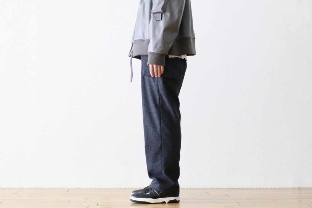 itten. (���åƥ�) "itten 23 Old Style Cargo Trousers -Wool Herringbone-"