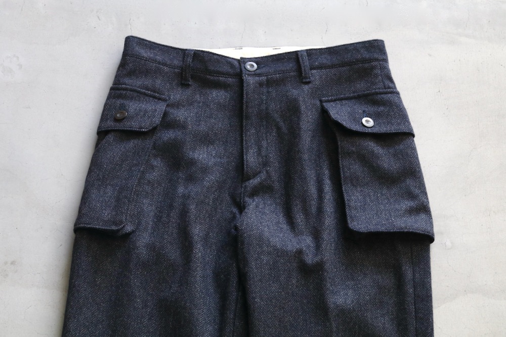 itten. (���åƥ�) "itten 23 Old Style Cargo Trousers -Wool Herringbone-"