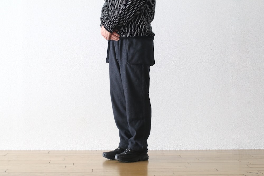 itten. (���åƥ�) "itten 23 Old Style Cargo Trousers -Wool Herringbone-"