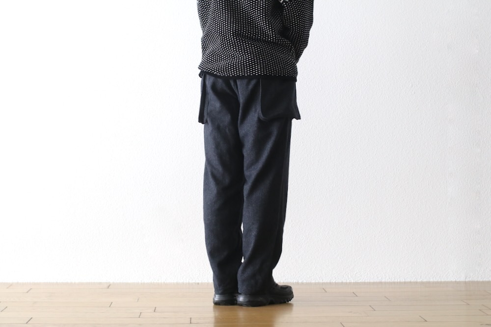 itten. (���åƥ�) "itten 23 Old Style Cargo Trousers -Wool Herringbone-"