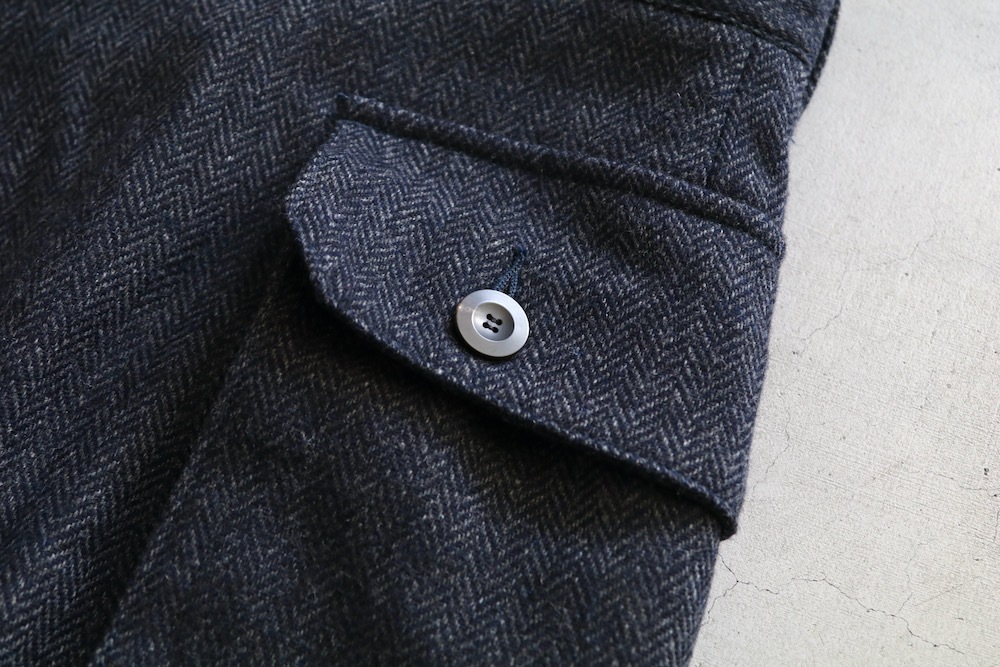 itten. (���åƥ�) "itten 23 Old Style Cargo Trousers -Wool Herringbone-"