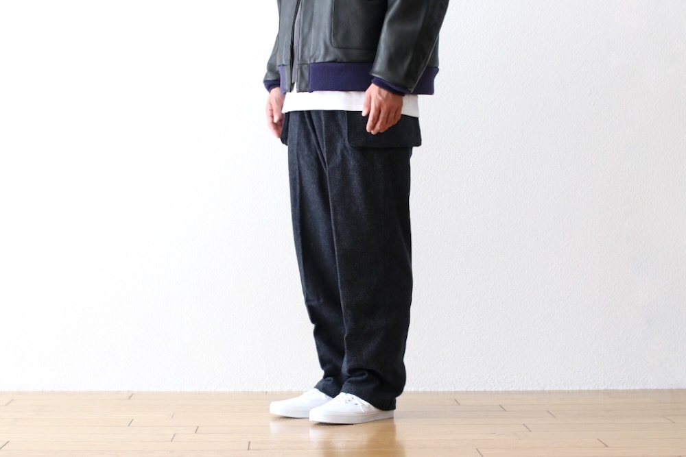 itten. (���åƥ�) "itten 23 Old Style Cargo Trousers -Wool Herringbone-"