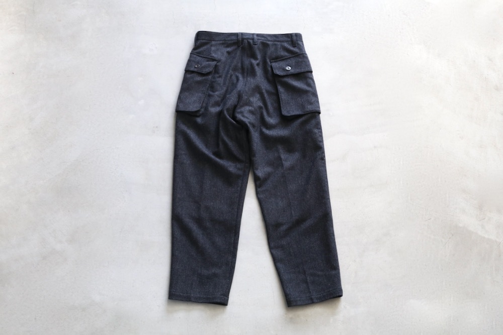 itten. (���åƥ�) "itten 23 Old Style Cargo Trousers -Wool Herringbone-"