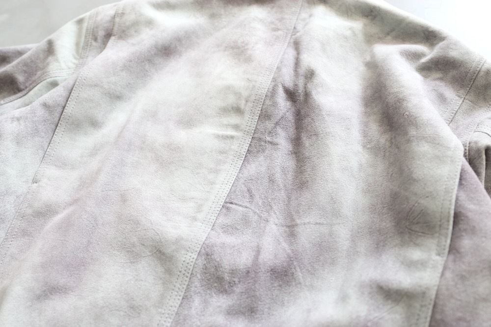 SEVEN BY SEVEN (֥Х֥) "LEATHER DETROIT JACKET - Goat suede Antique finish -"