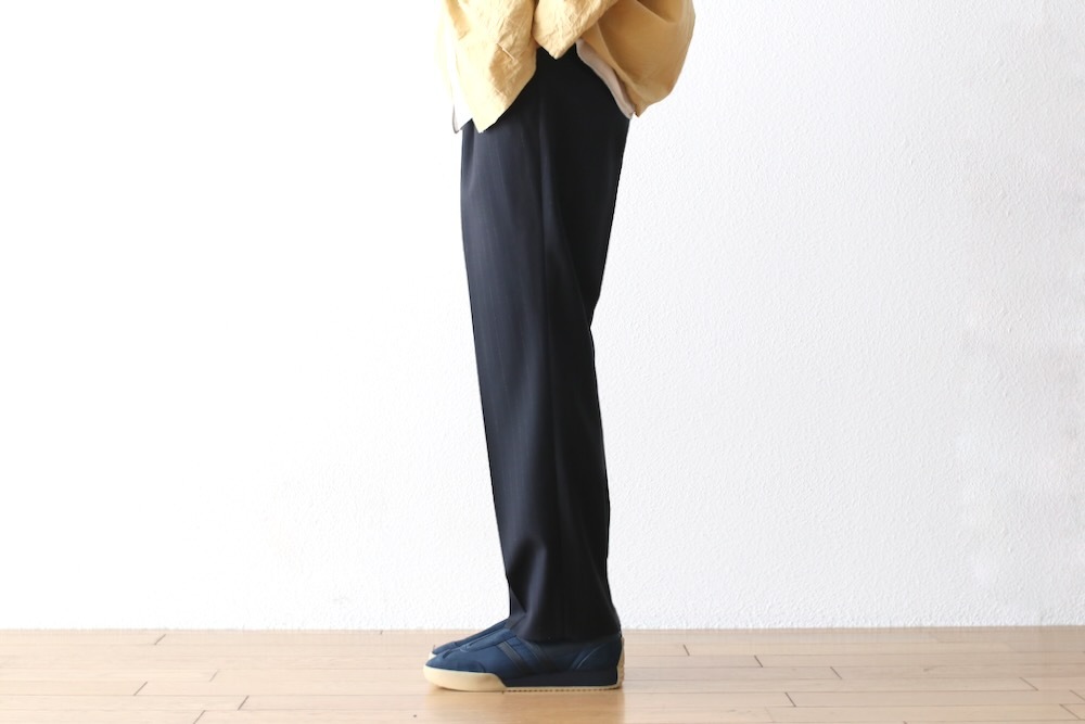 KAPTAIN SUNSHINE(����ץƥ󥵥󥷥㥤��) "Shadow Stripe Toro. Shoecut Slacks"