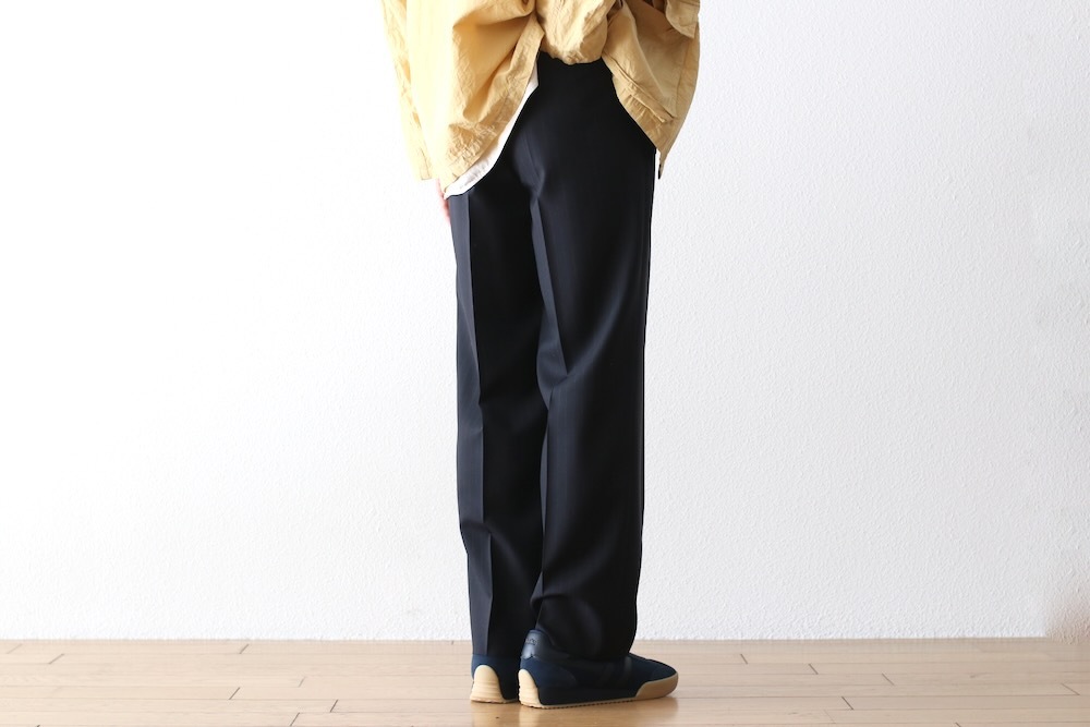 KAPTAIN SUNSHINE(����ץƥ󥵥󥷥㥤��) "Shadow Stripe Toro. Shoecut Slacks"