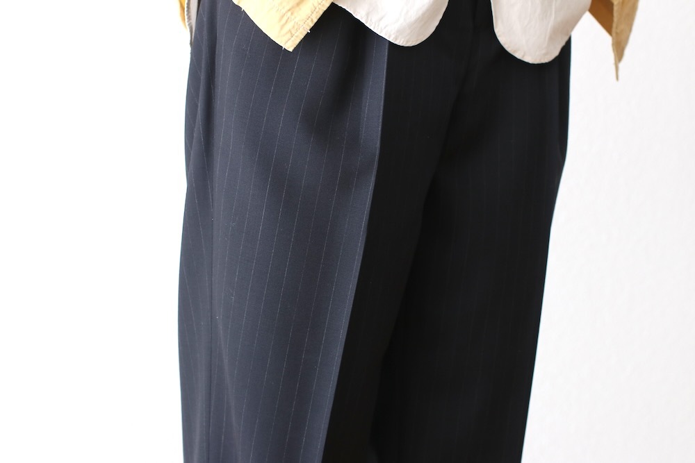 KAPTAIN SUNSHINE(����ץƥ󥵥󥷥㥤��) "Shadow Stripe Toro. Shoecut Slacks"