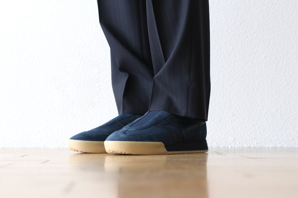 KAPTAIN SUNSHINE(����ץƥ󥵥󥷥㥤��) "Shadow Stripe Toro. Shoecut Slacks"