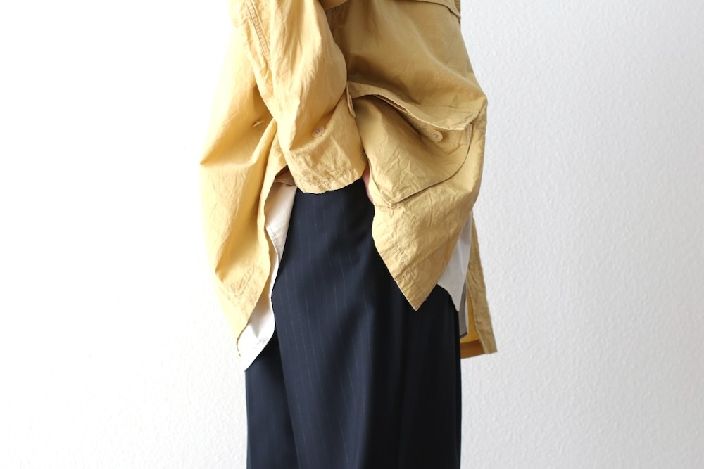 KAPTAIN SUNSHINE(����ץƥ󥵥󥷥㥤��) "Shadow Stripe Toro. Shoecut Slacks"