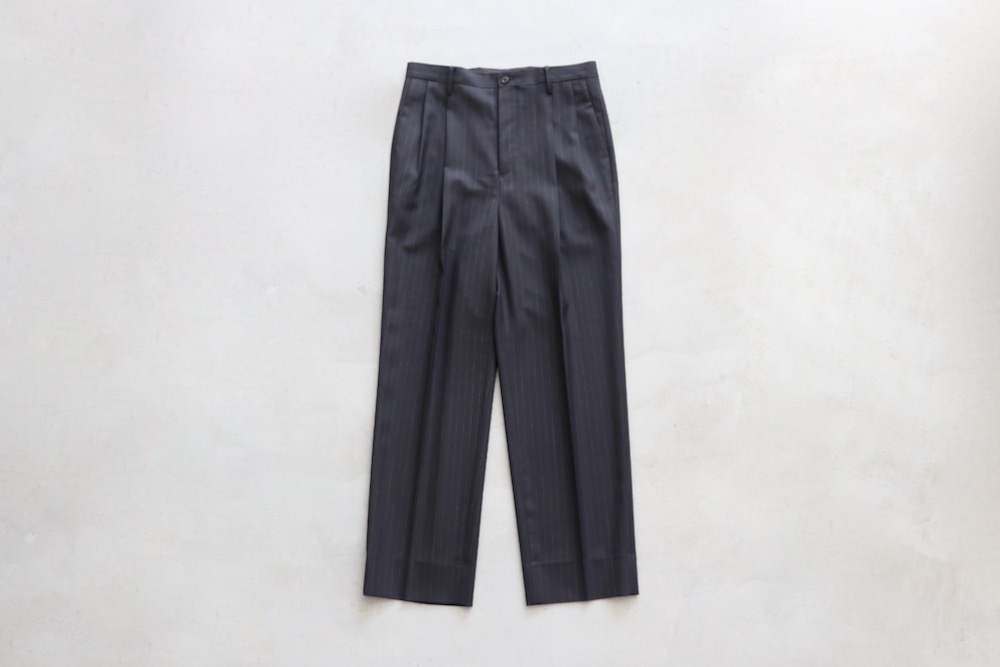 KAPTAIN SUNSHINE(����ץƥ󥵥󥷥㥤��) "Shadow Stripe Toro. Shoecut Slacks"
