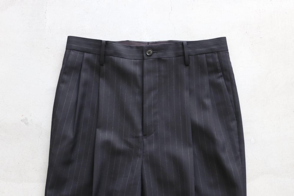 KAPTAIN SUNSHINE(����ץƥ󥵥󥷥㥤��) "Shadow Stripe Toro. Shoecut Slacks"