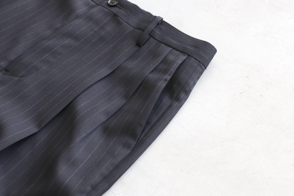 KAPTAIN SUNSHINE(����ץƥ󥵥󥷥㥤��) "Shadow Stripe Toro. Shoecut Slacks"