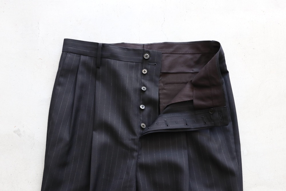 KAPTAIN SUNSHINE(����ץƥ󥵥󥷥㥤��) "Shadow Stripe Toro. Shoecut Slacks"