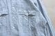 Porter Classic(�ݡ��������饷�å�) "ROLL UP LINEN GINGHAM CHECK SHIRT"