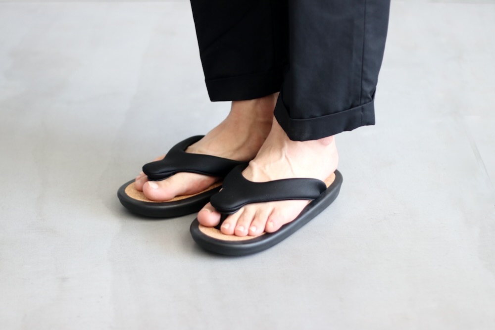 JoJo(祸) "BEACH SANDAL BLACK"