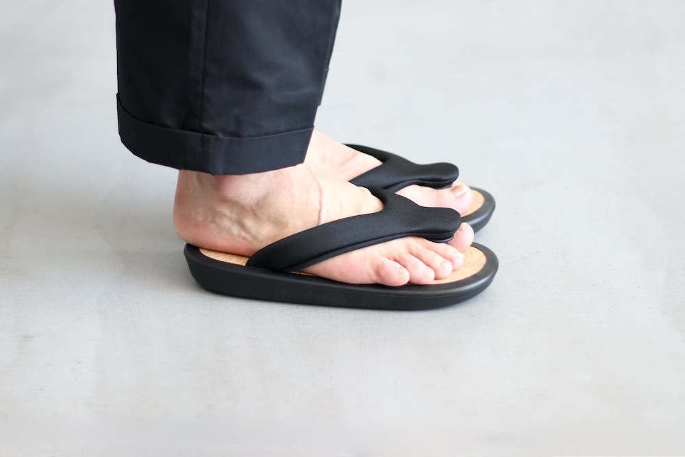 JoJo(祸) "BEACH SANDAL BLACK"