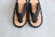 JoJo(祸) "BEACH SANDAL BLACK"