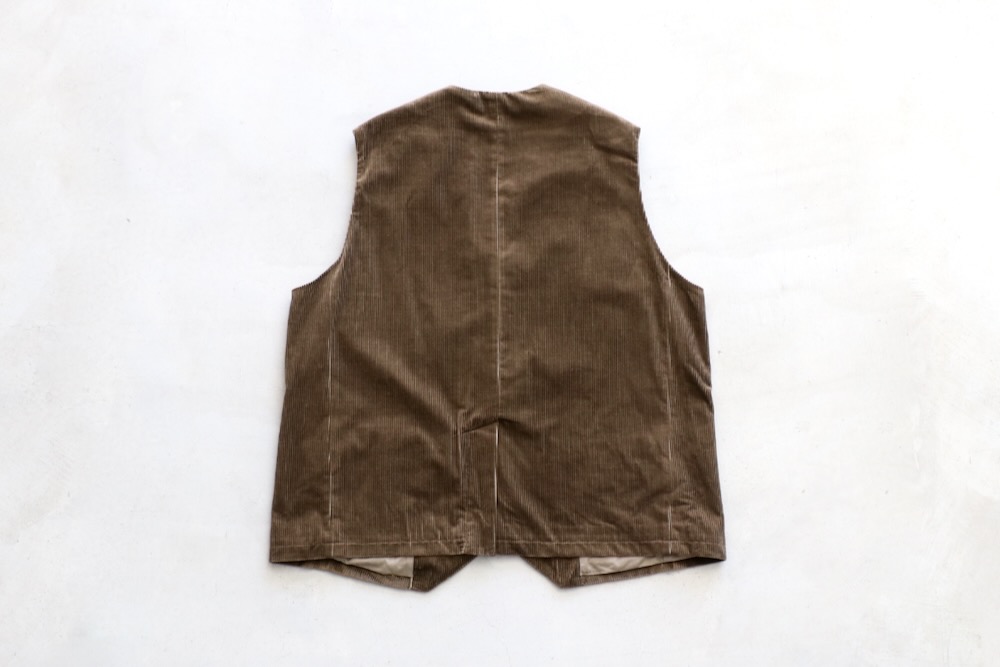 ��WOMEN'S��TOUJOURS�ʥȥ����塼�ˡ�Oversize Vest -COTTON WIDE WALE CORDUROY CLOTH-��