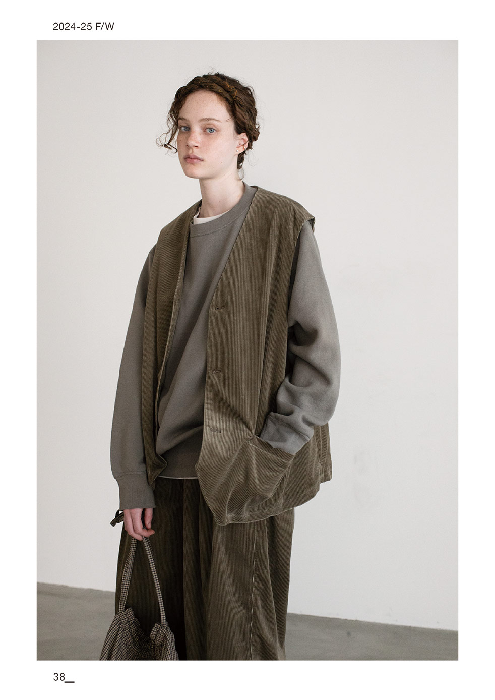 トゥジュー toujours 2025ssワークプルオーバーベスト トゥジュー toujours 2025ssワークプルオーバーベスト